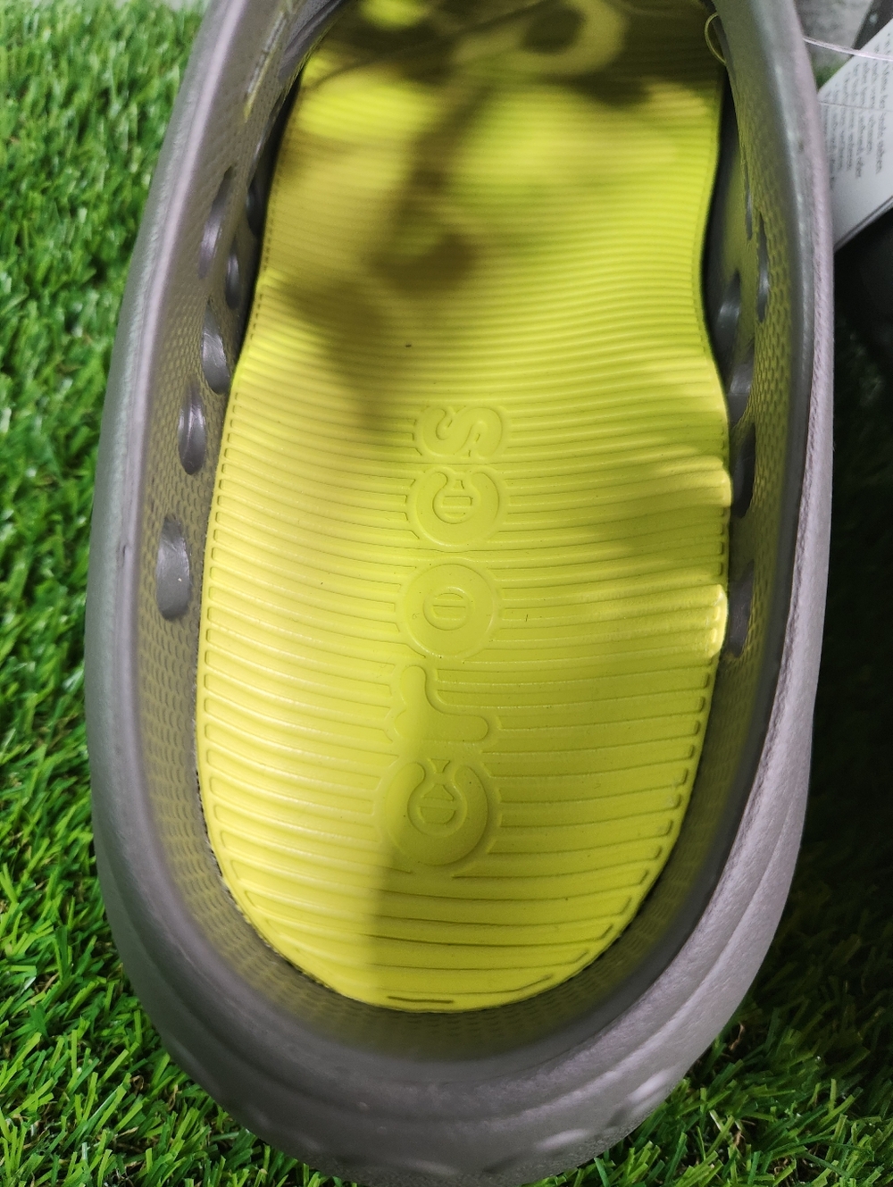 Crocs Caged Clogs ‘Dusty Olive’ Green 211141-3J5 Women - Picture 5 of 7